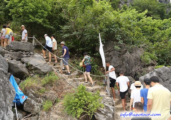 Beautiful view from Thien Canh Son Cave