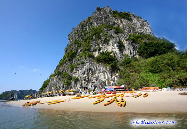 Beautiful view from Thien Canh Son Cave