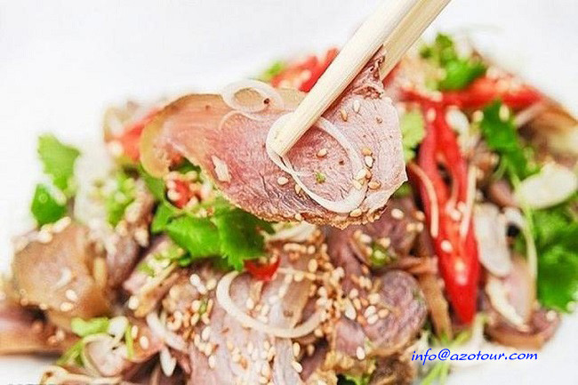 Try Ninh Binh's Speciality Named Goat Meat 