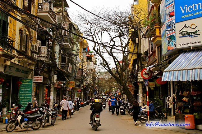 Get lost in the historic district named Hanoi Old Quarter