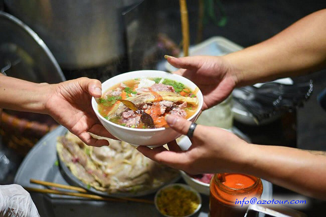 Occupying a corner of Ta Hien Beer Street