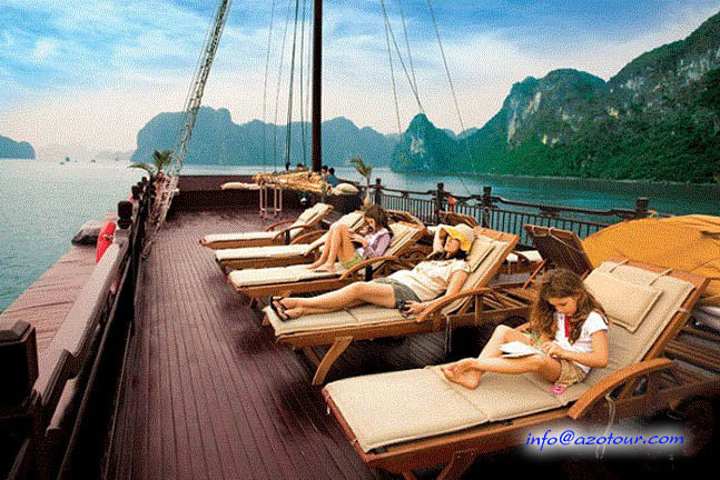 Take an overnight cruise on Halong Bay.