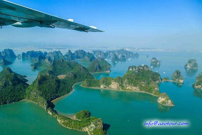 See Halong Wonderful View from seaplane