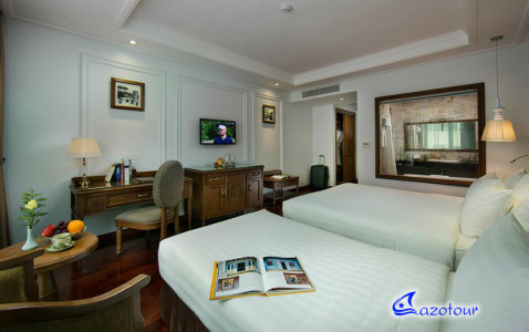 Cruise COMBO: Signature Cruise & Hanoi's 4* Hotel