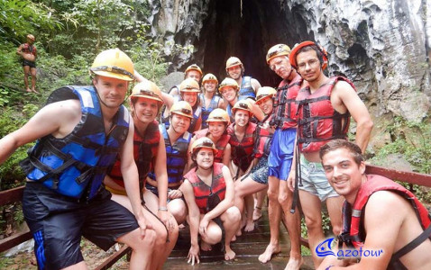 Rao Thuong - En Cave - Phong Nha Trekking Rao Thuong - En Cave - Phong Nha Trekking
